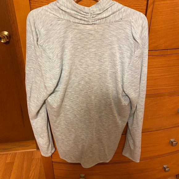 Light blue open-front shirt - Picture 5 of 7